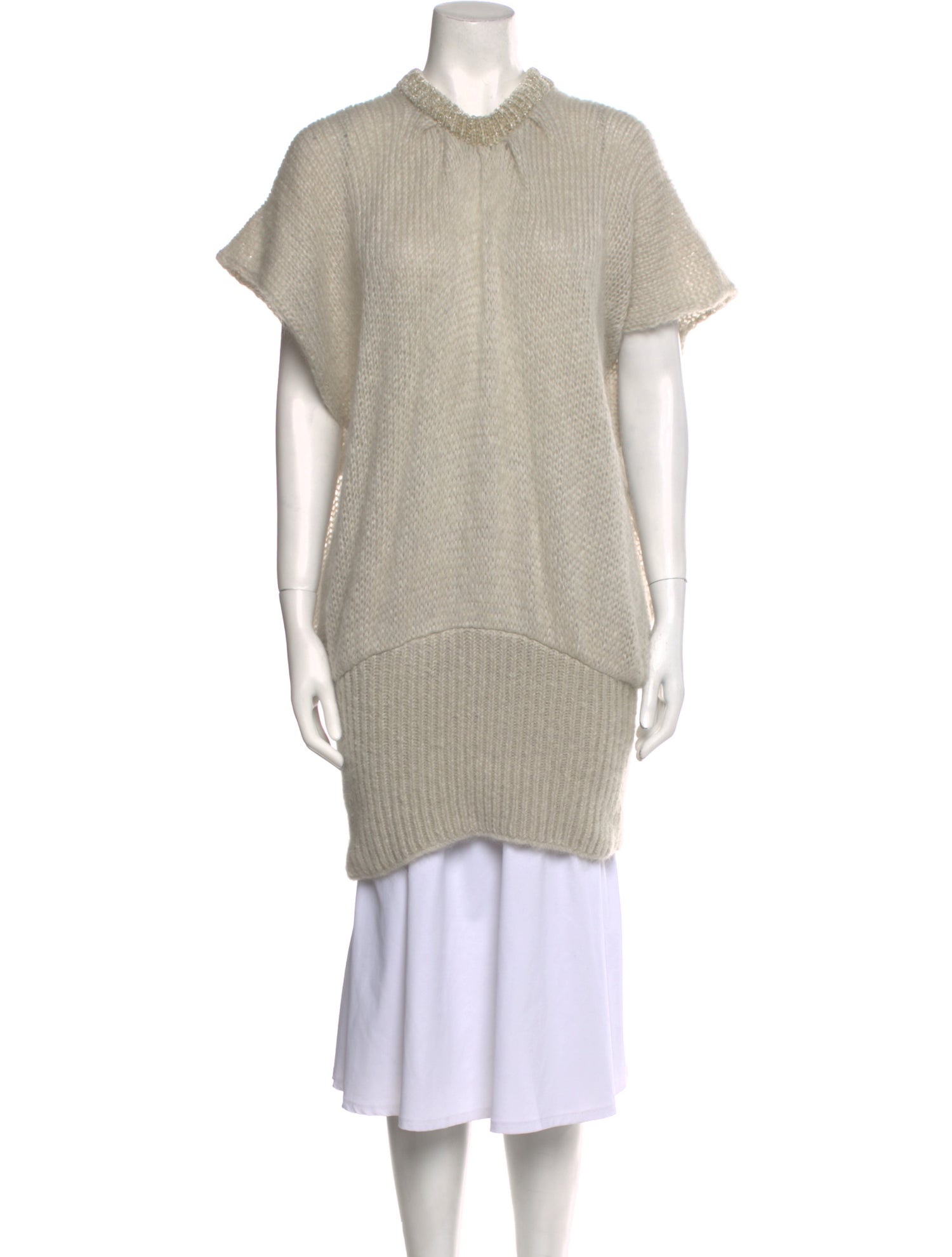 Loewe Mohair Mock Neck Sweater