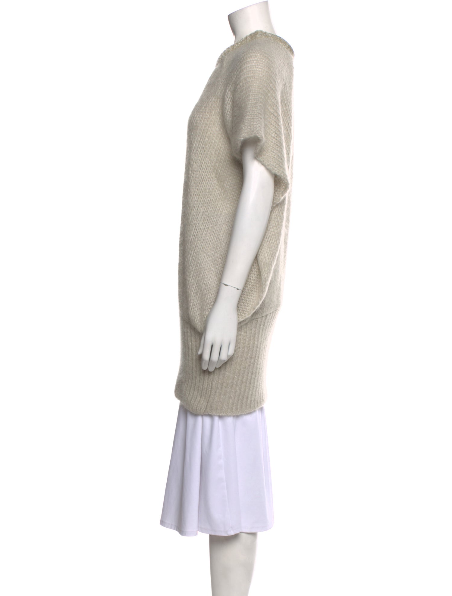 Loewe Mohair Mock Neck Sweater