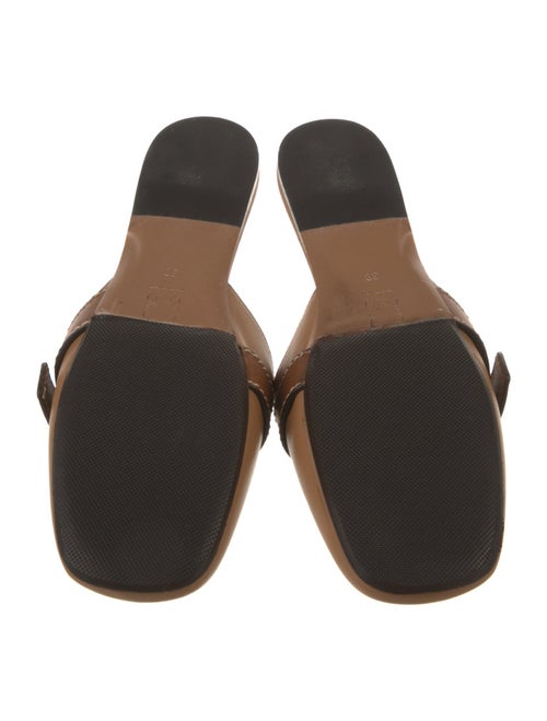 Loewe Leather Mules