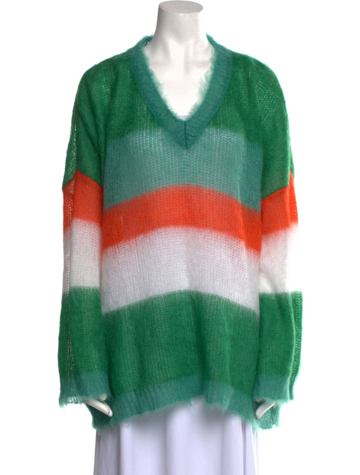 Loewe Striped Mohair Sweater