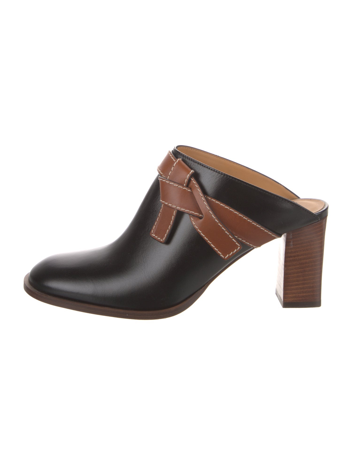 Loewe Leather Mules
