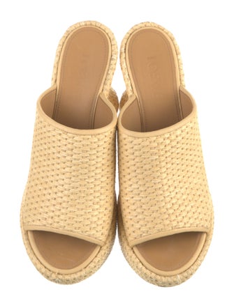 Loewe Raffia Slides