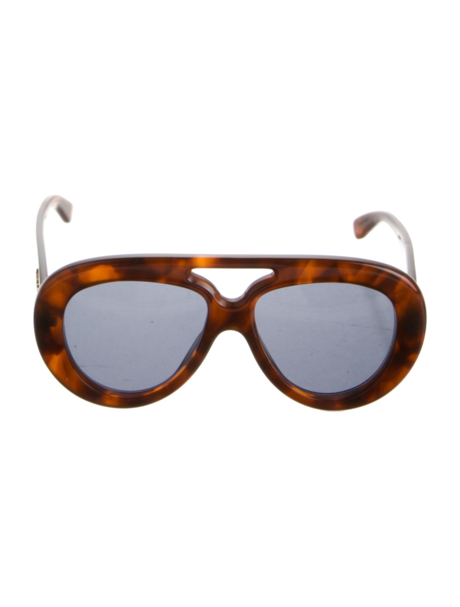 Loewe Curvy Aviator Sunglasses