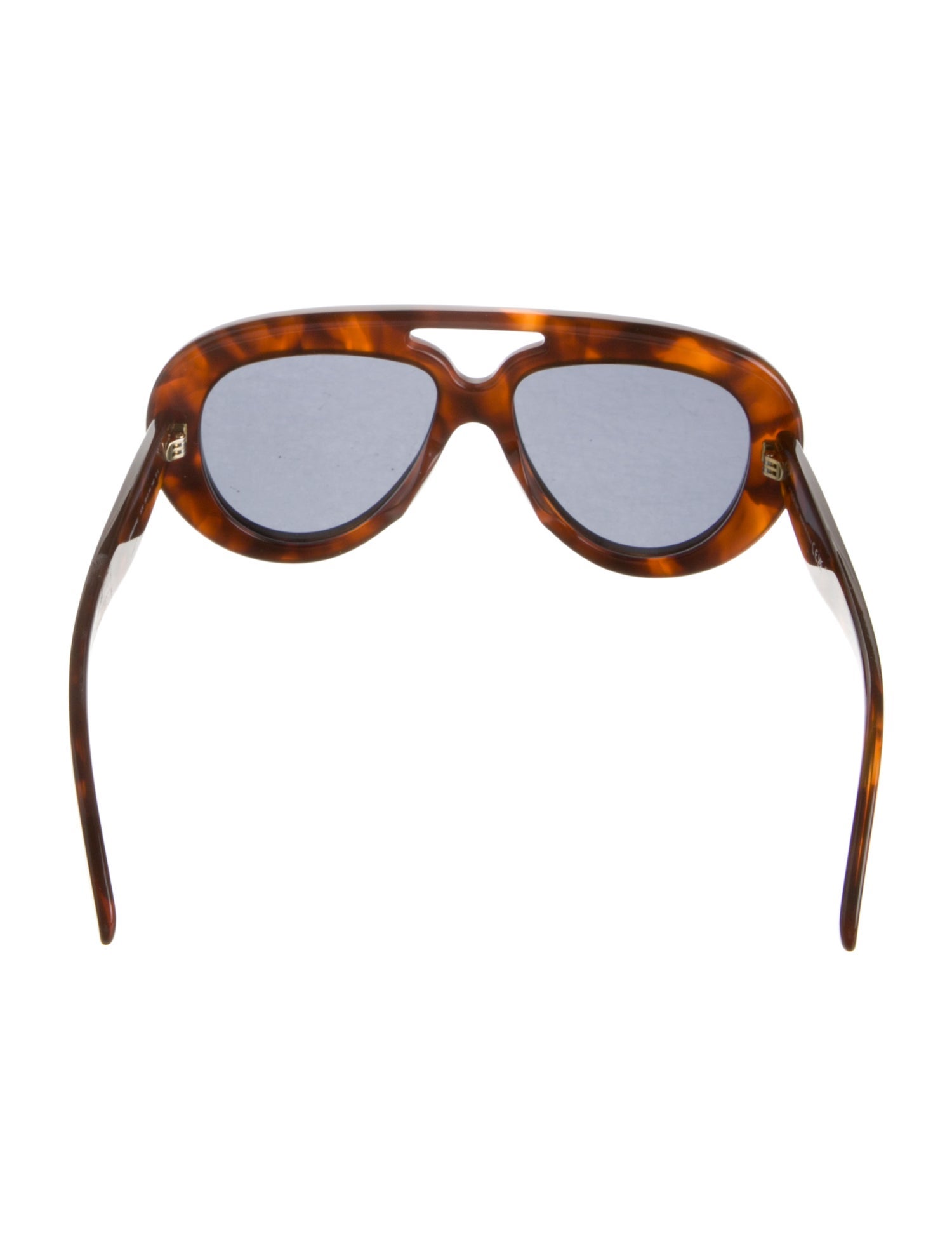 Loewe Curvy Aviator Sunglasses