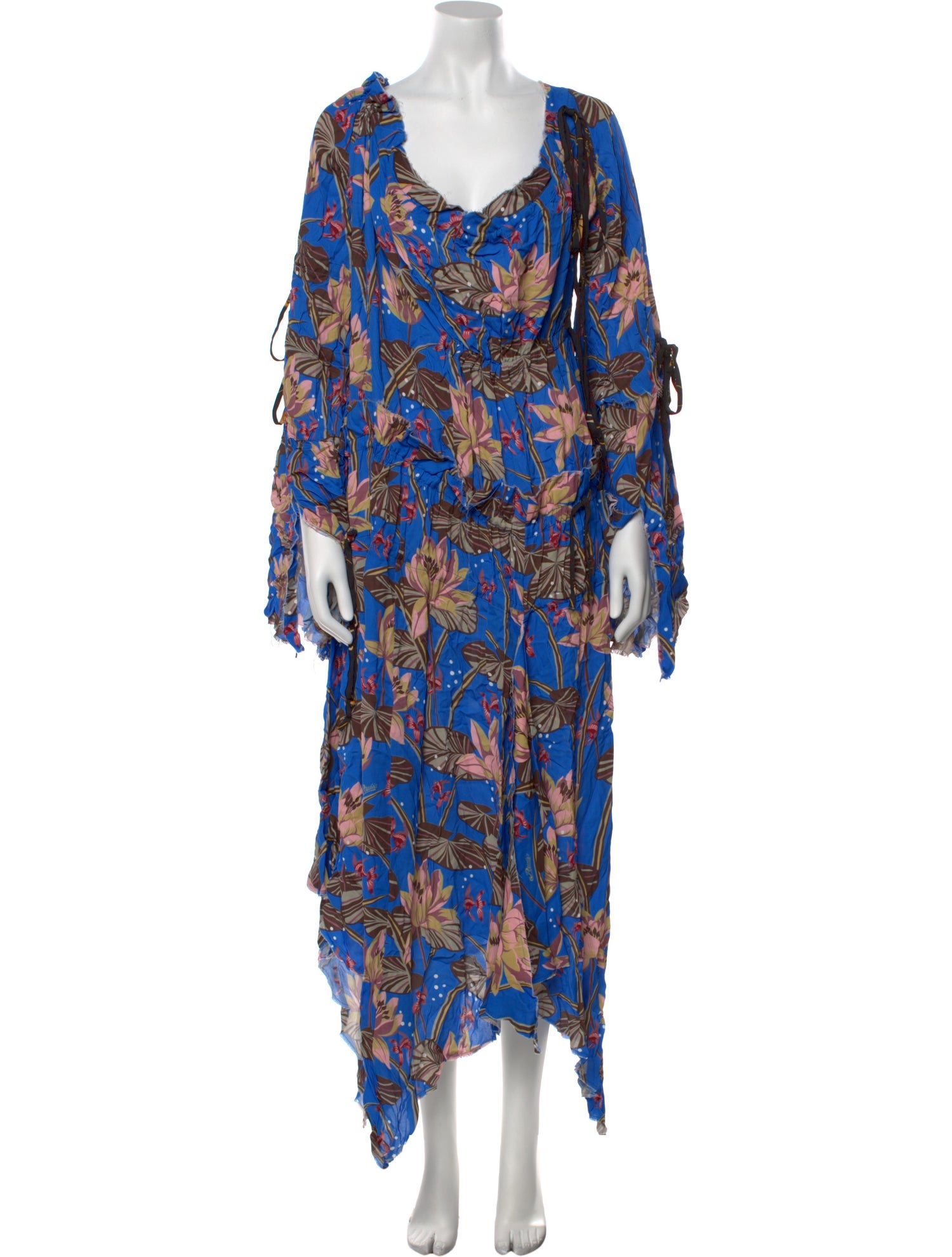 Loewe Paula's Ibiza Printed Long Dress