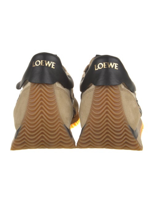 Loewe Suede Printed Sneakers