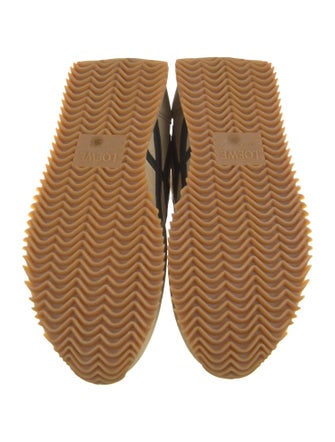 Loewe Suede Printed Sneakers