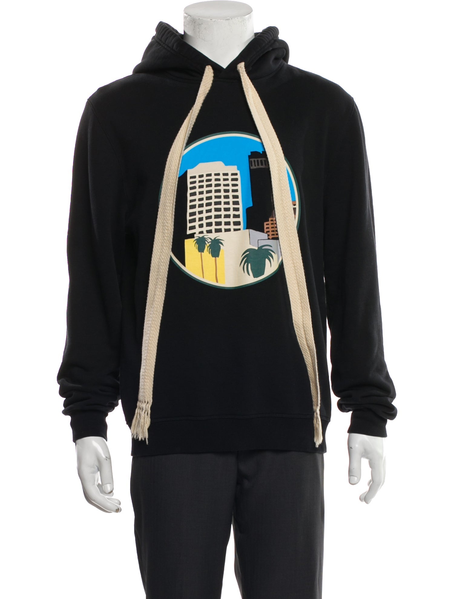 Loewe 2021 Graphic Print Hoodie