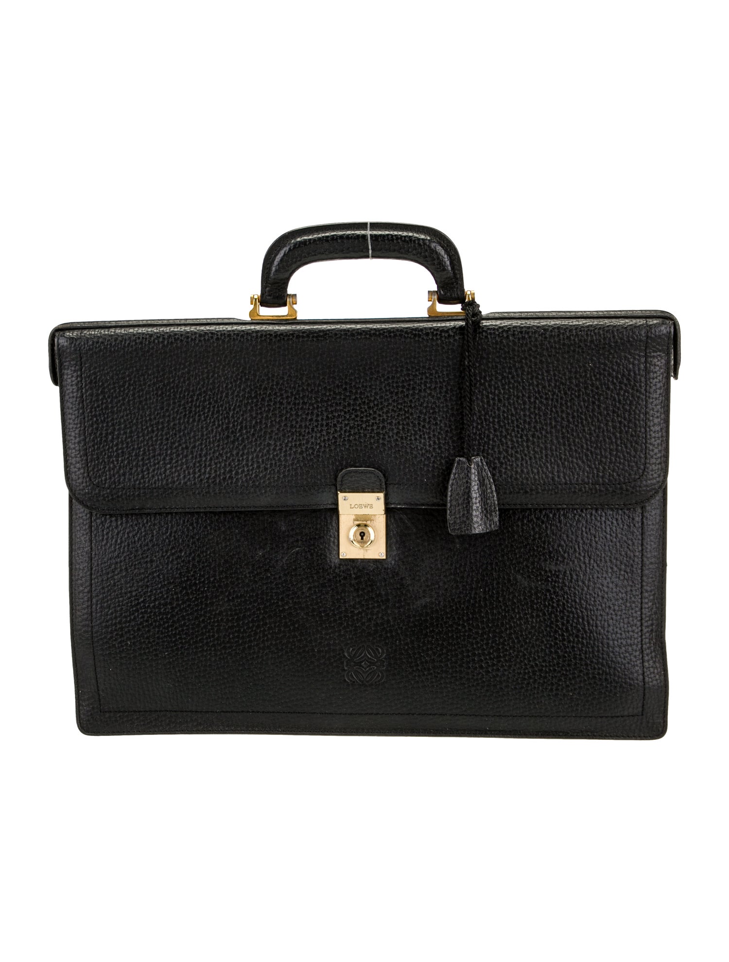DIOR MEN CD Diamond Lingot Briefcase w/ Tags - Black