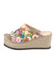 Loewe Floral Print Espadrilles