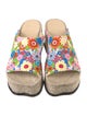 Loewe Floral Print Espadrilles