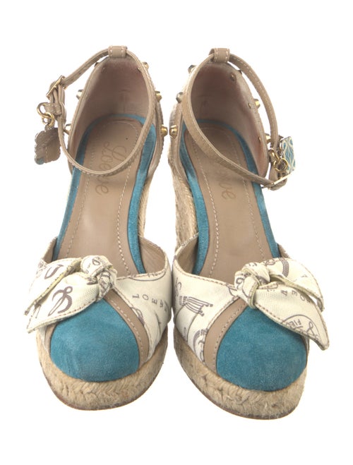 Loewe Canvas Printed Espadrilles