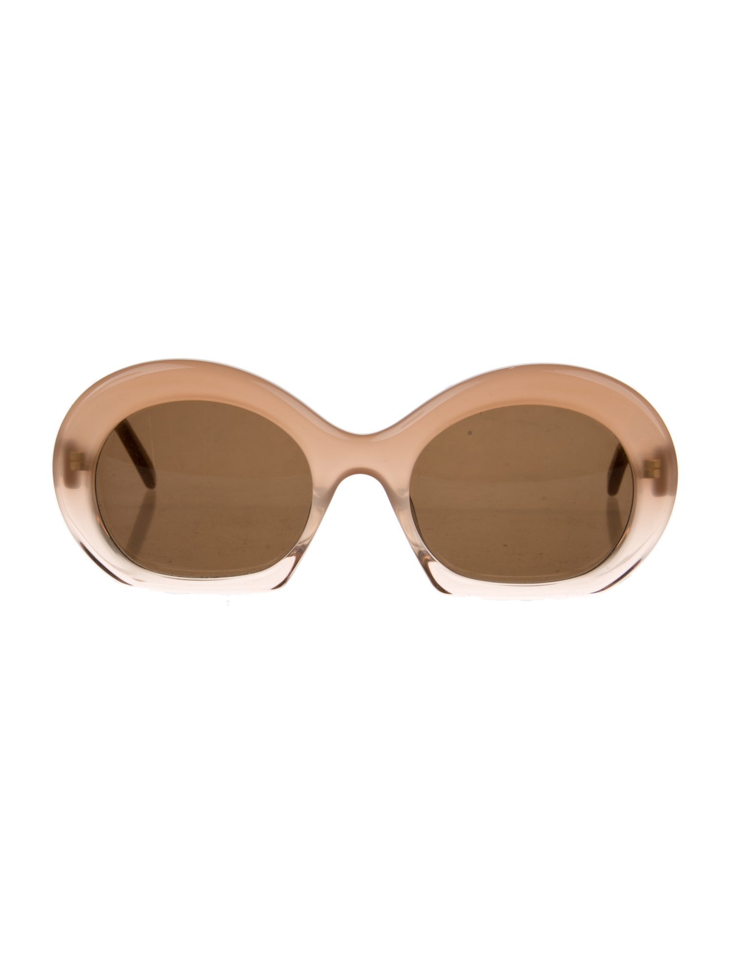 Loewe Half Moon Tinted Oversize Sunglasses
