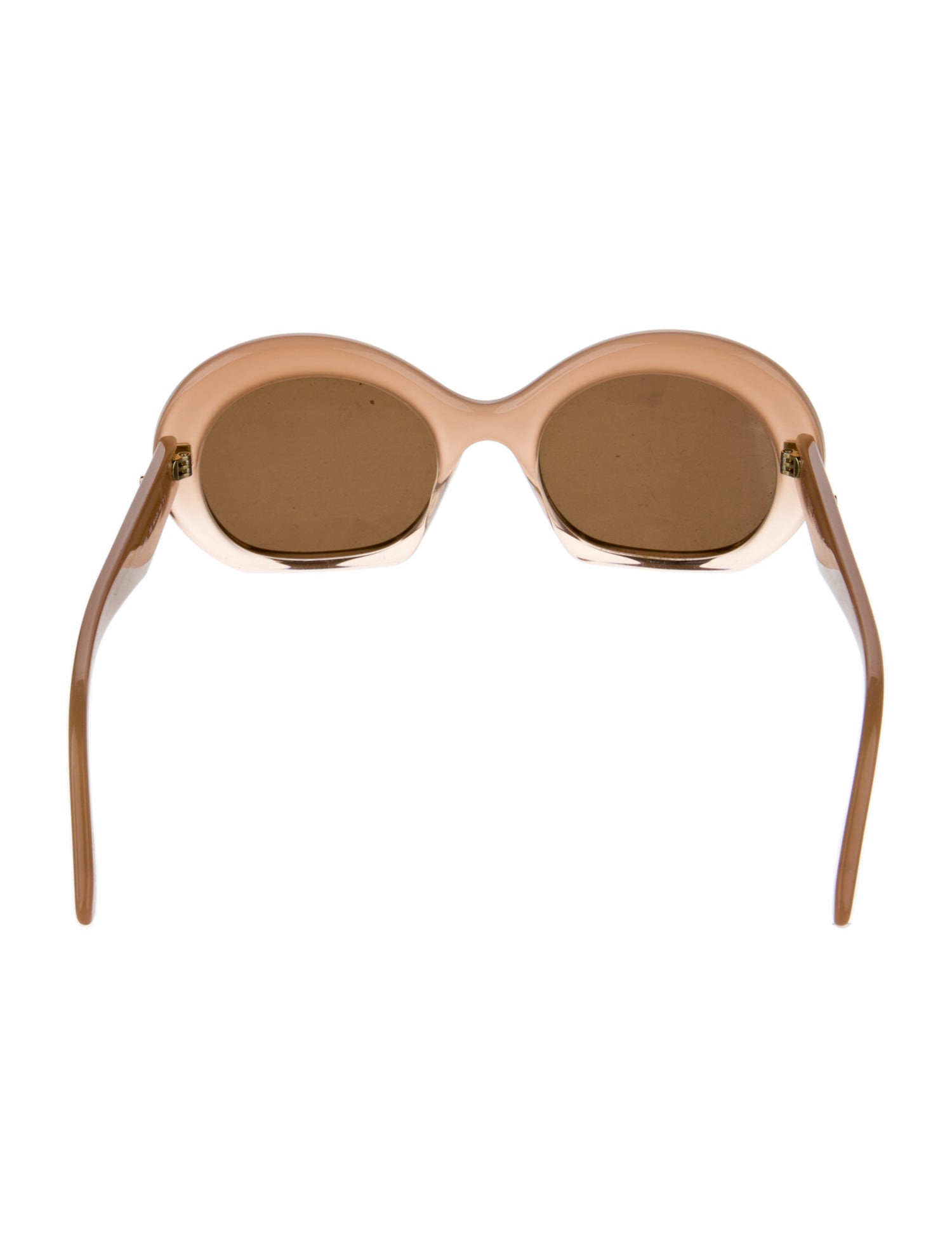 Loewe Half Moon Tinted Oversize Sunglasses