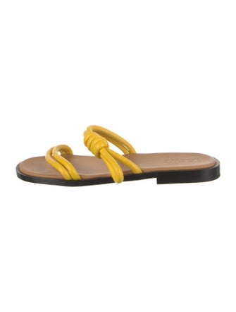 Loewe Leather Slides