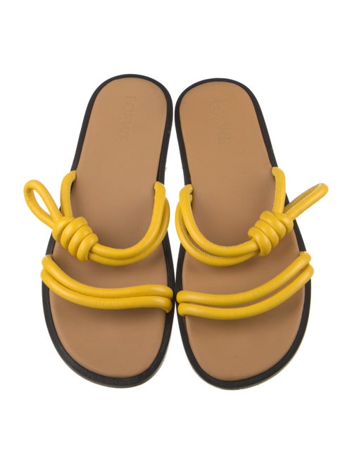 Loewe Leather Slides