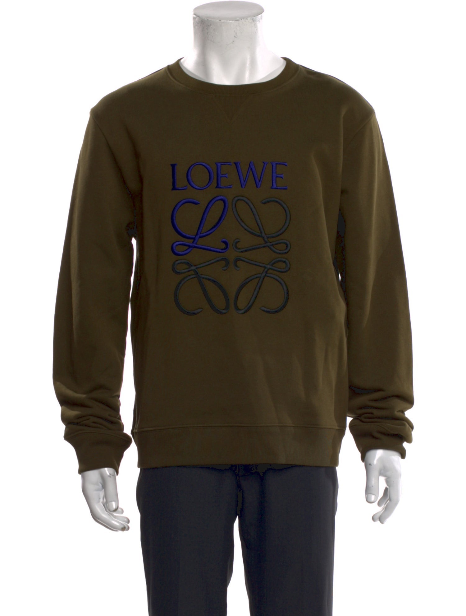 Loewe Graphic Print Crew Neck Sweatshirt