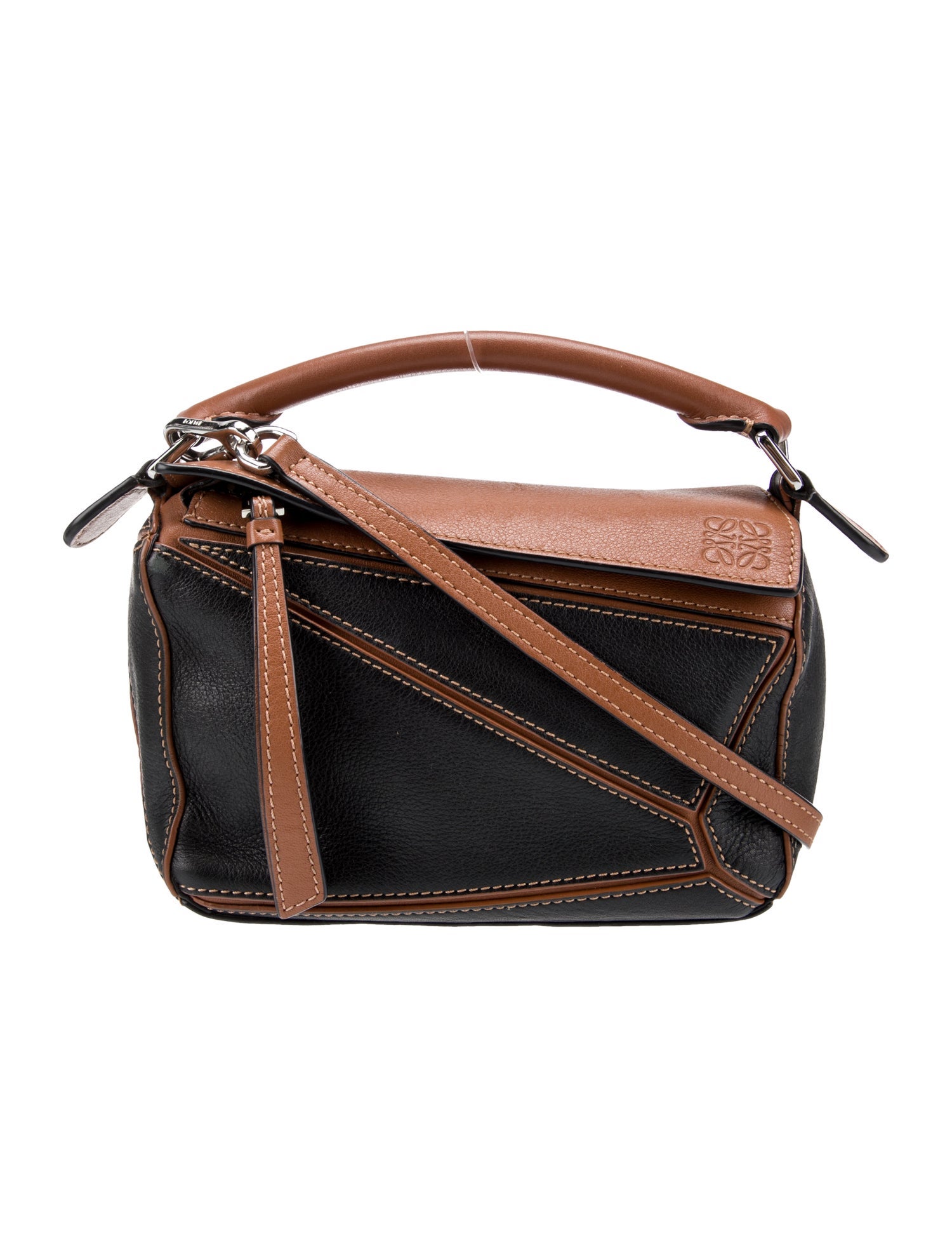 Loewe X Junya Watanabe Amazona Bag - Black Handle Bags
