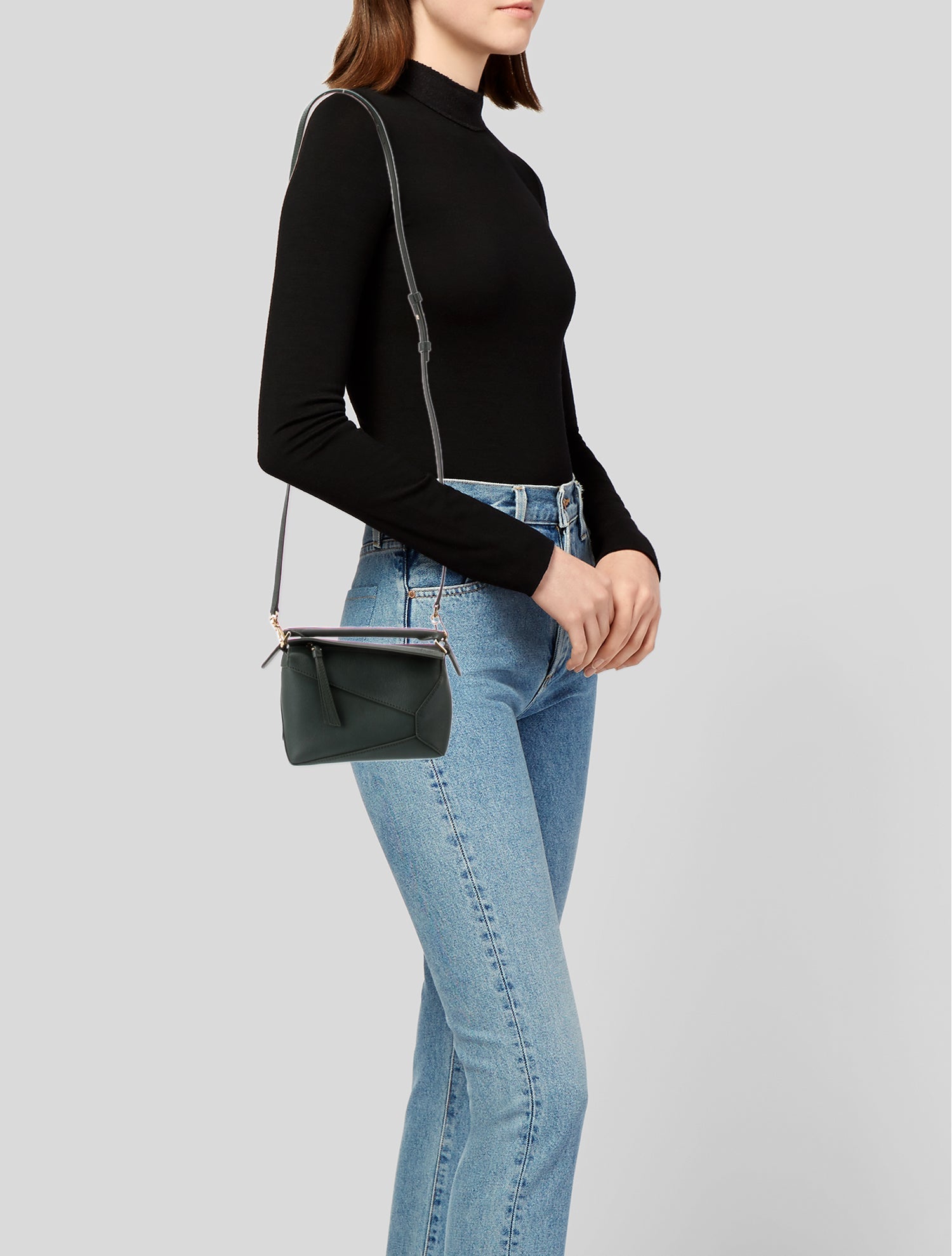 Loewe Goya Long Chain Clutch - Neutrals Shoulder Bags