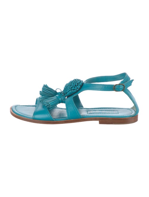 Loewe Leather Slingback Sandals
