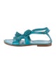 Loewe Leather Slingback Sandals
