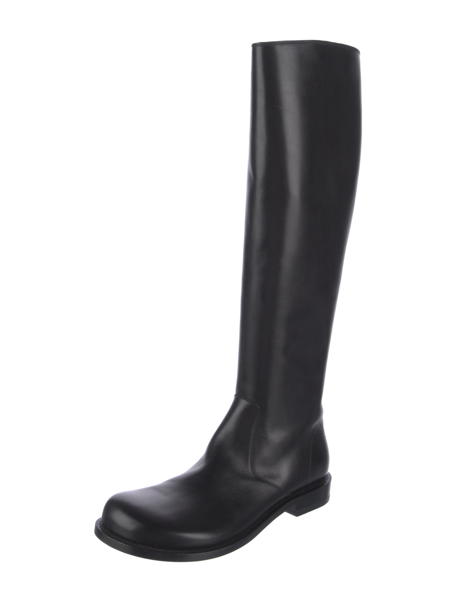 Loewe Leather Riding Boots