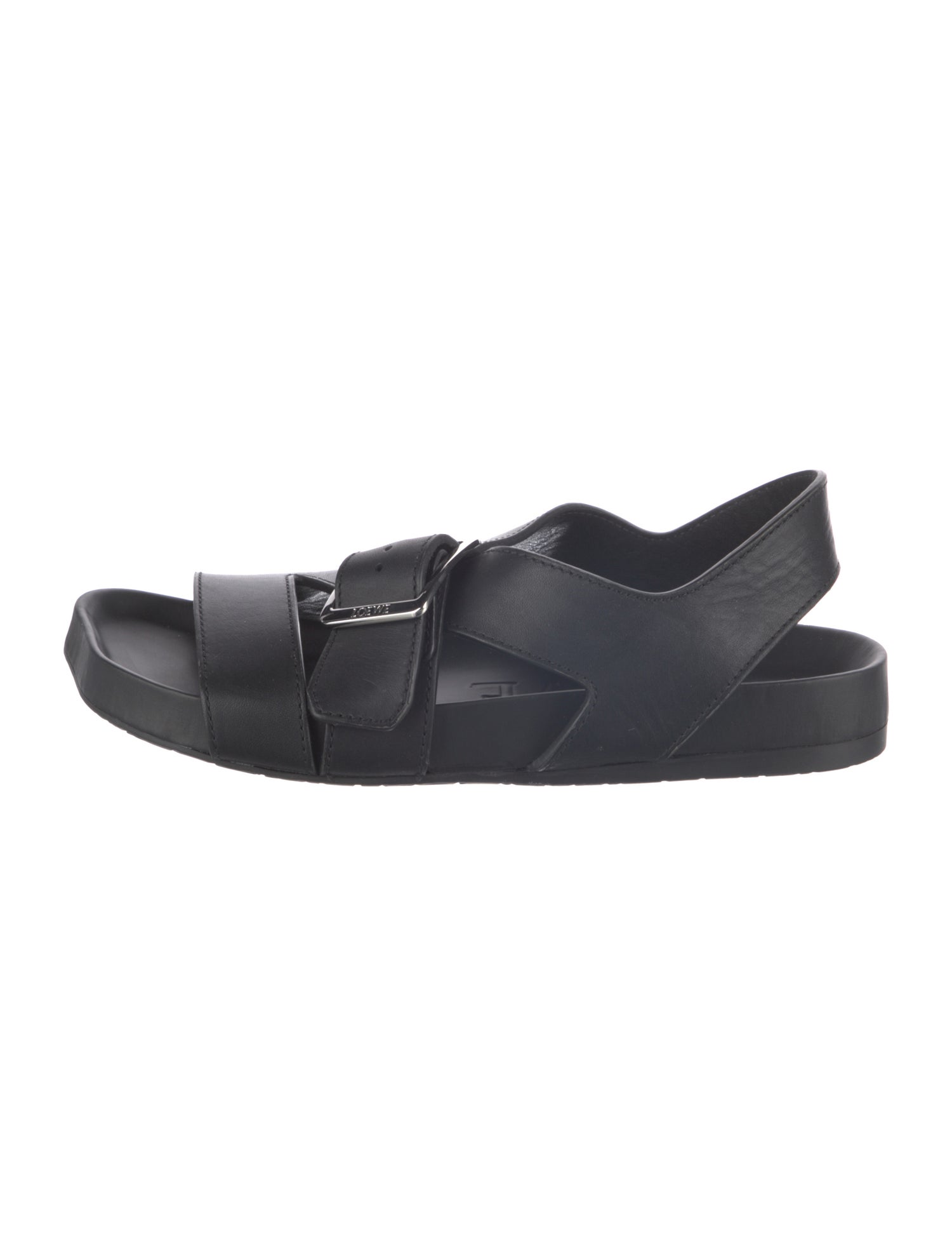 Loewe Leather Slingback Sandals