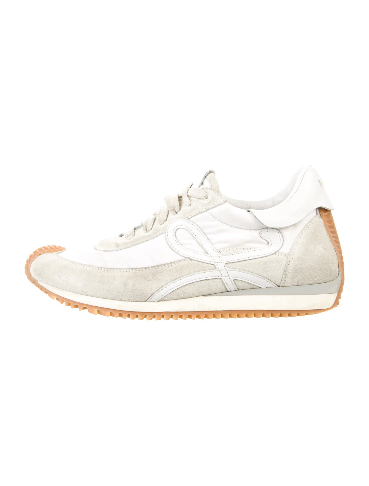 Loewe Suede Printed Sneakers