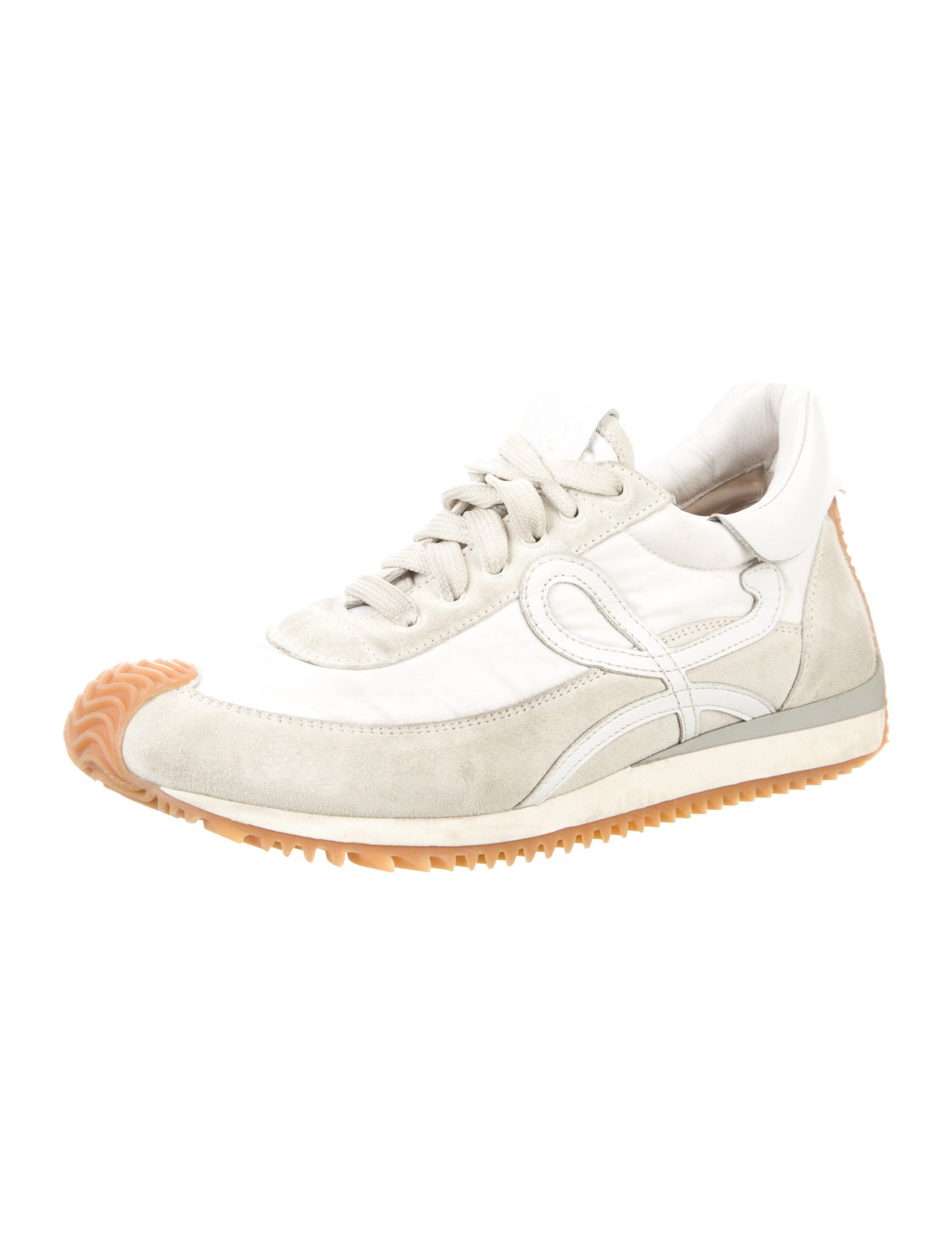 Loewe Suede Printed Sneakers