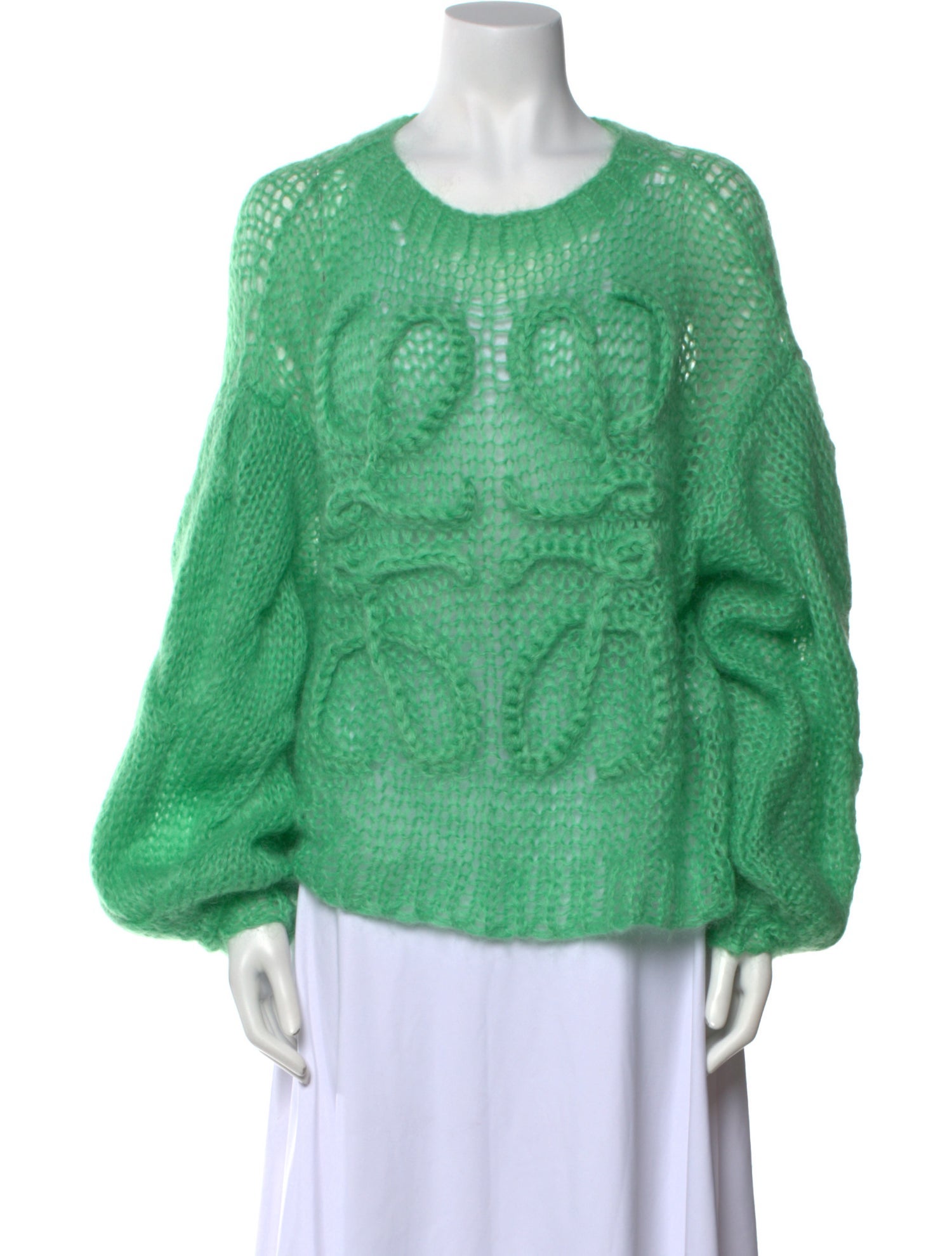 Loewe Mohair Crew Neck Sweater