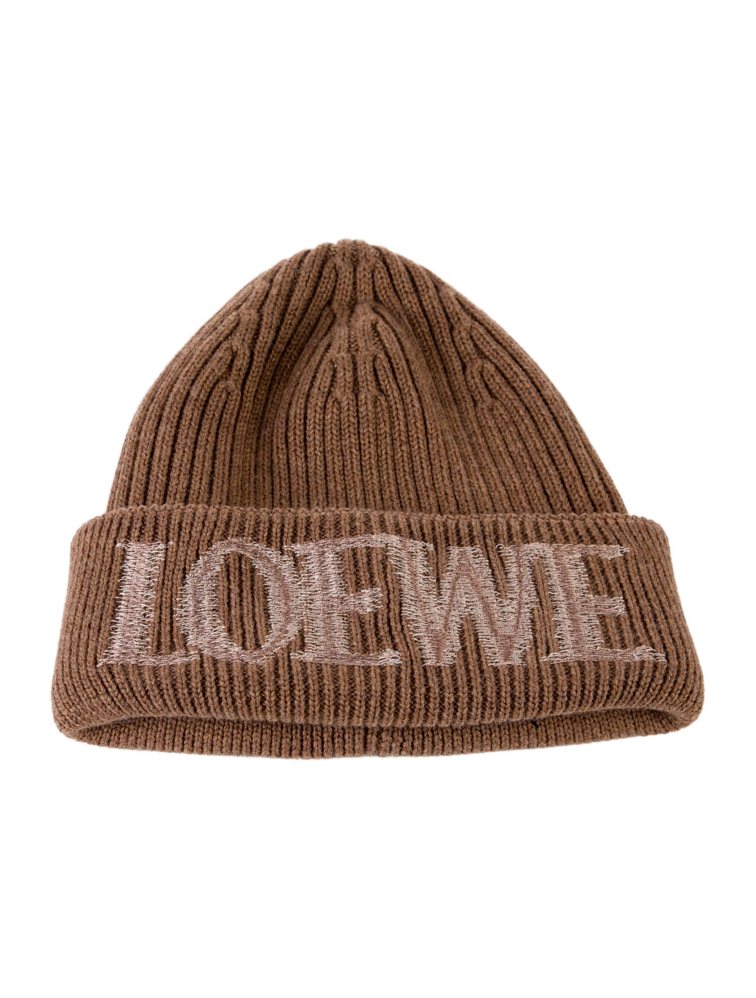Loewe Knitted Wool Beanie