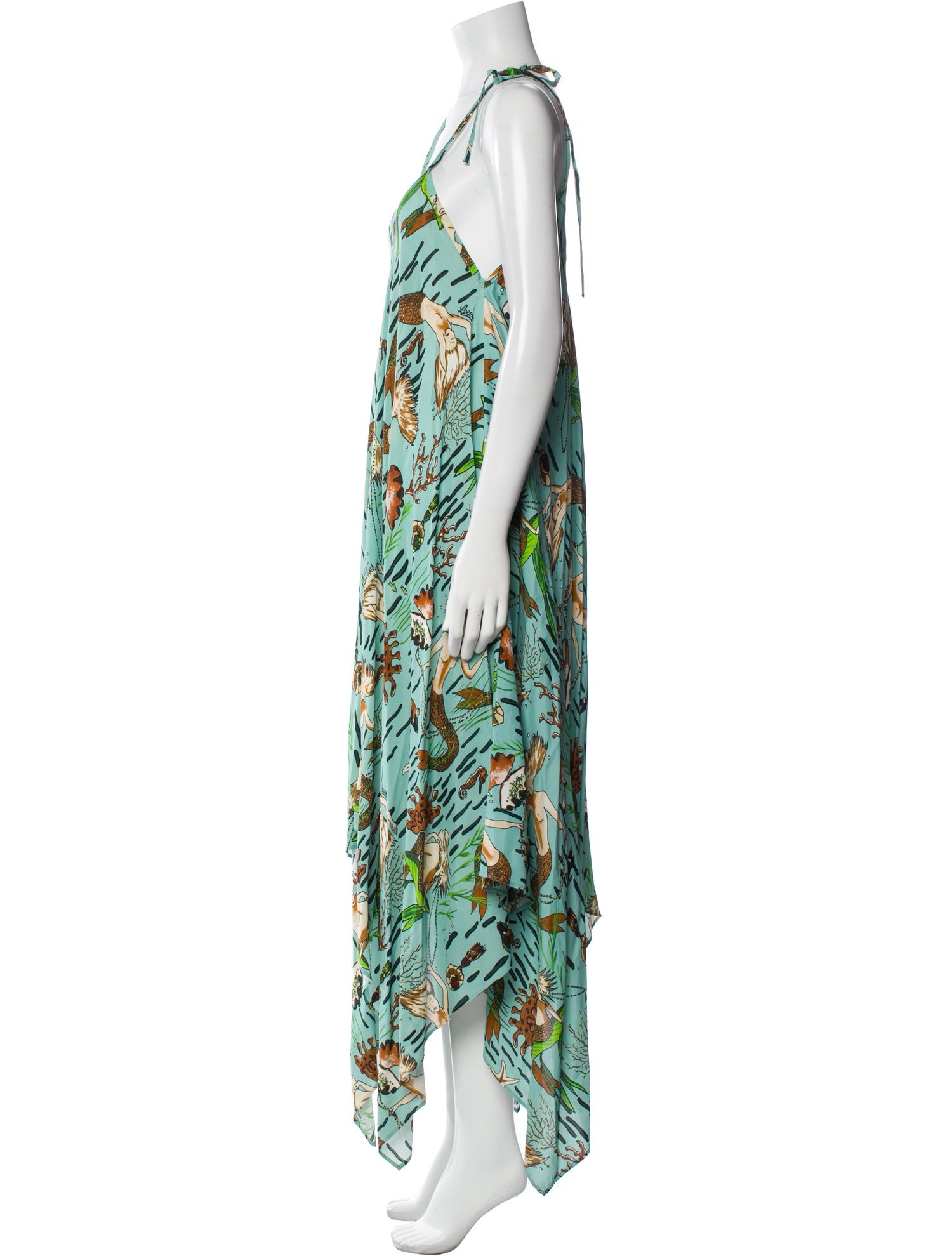 Loewe Paula's Ibiza Printed Long Dress