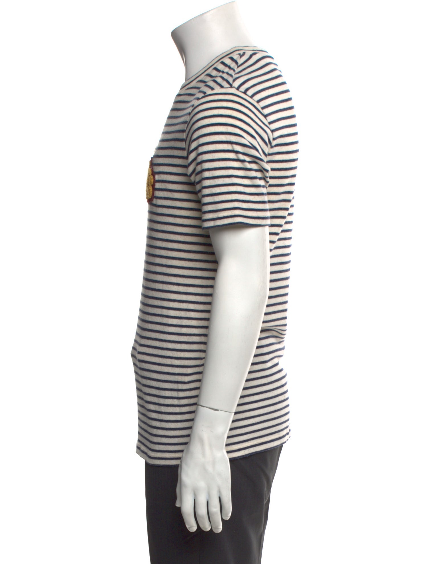 Loewe Striped Crew Neck T-Shirt