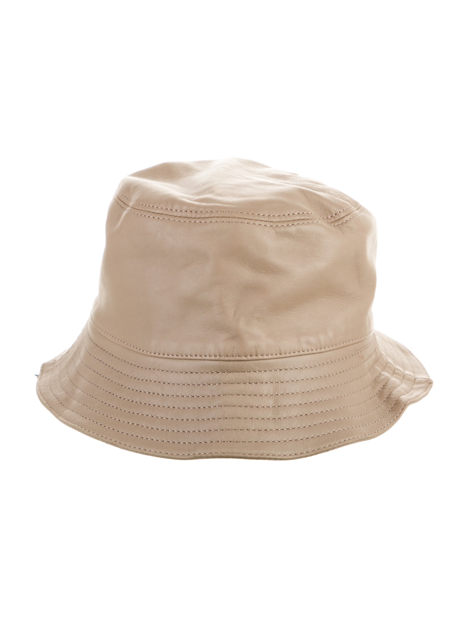 Loewe Womens' Leather Bucket Hat