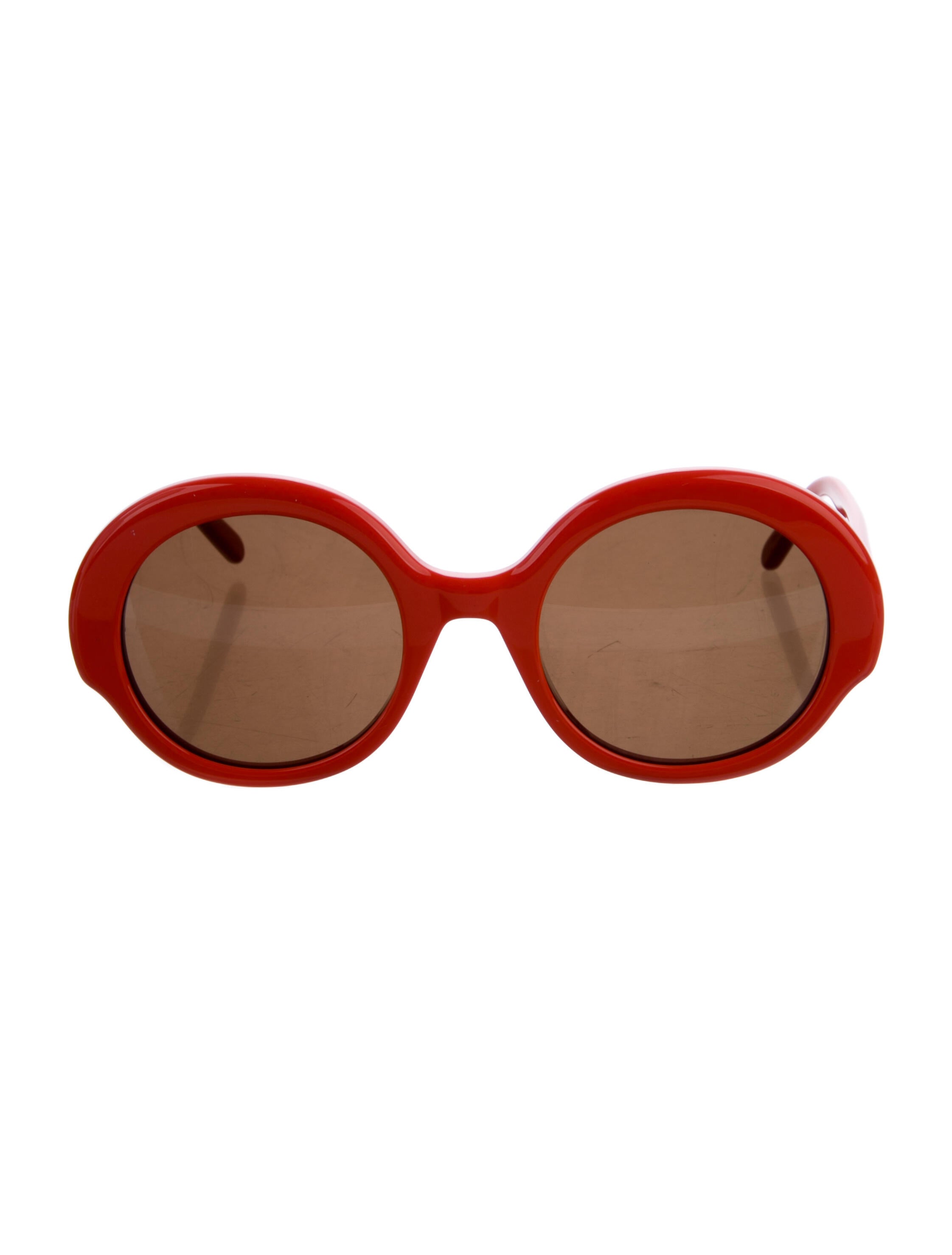 Loewe Slim Tinted Round Sunglasses