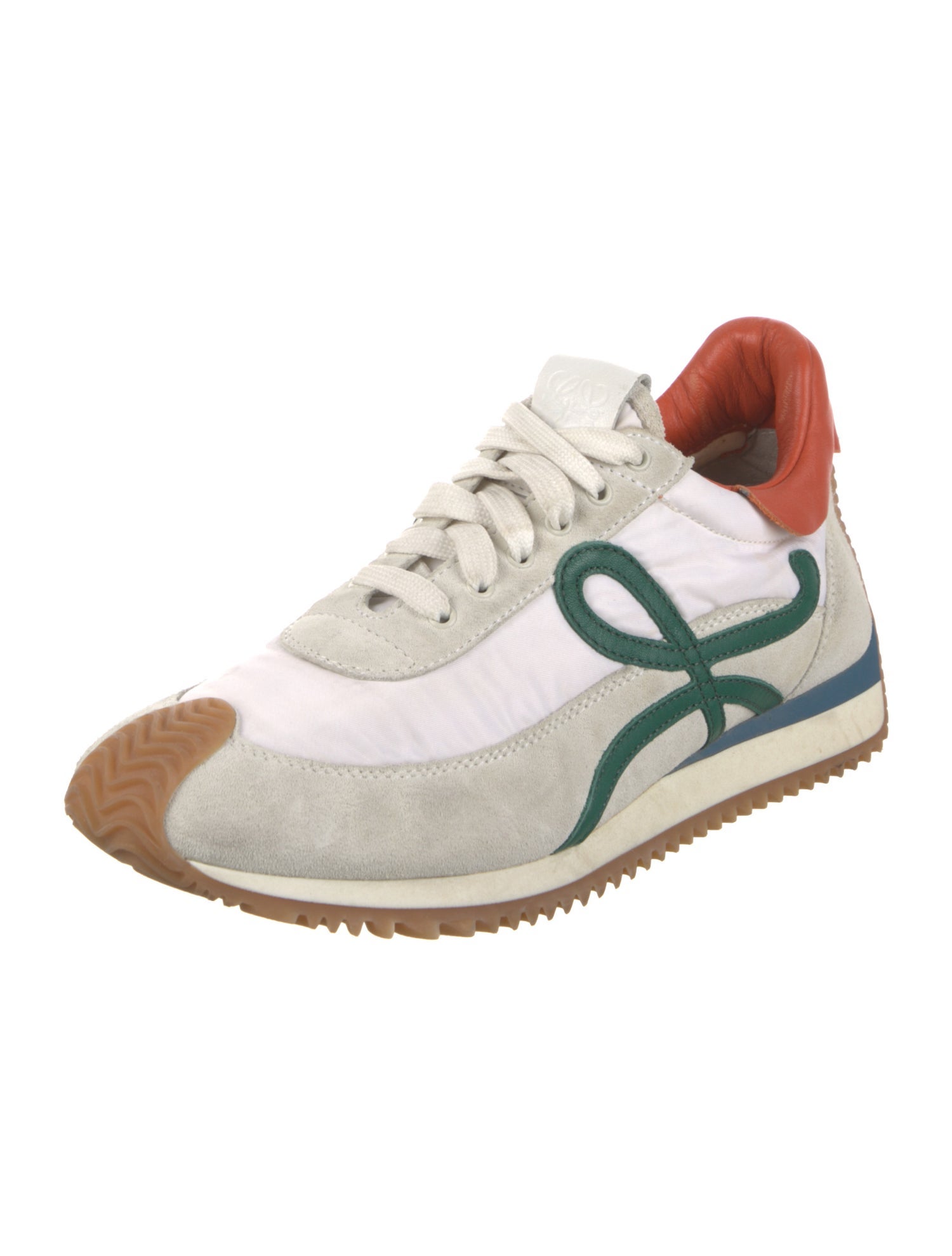 Loewe Colorblock Pattern Sneakers