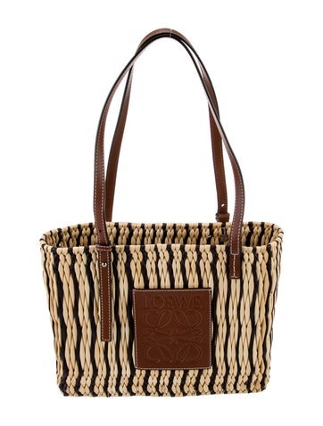 Loewe Paula's Ibiza Totes Raffia Square Basket