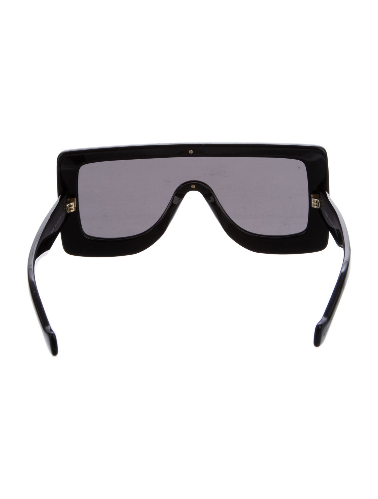 Loewe Chunky Anagram Square Shield Sunglasses