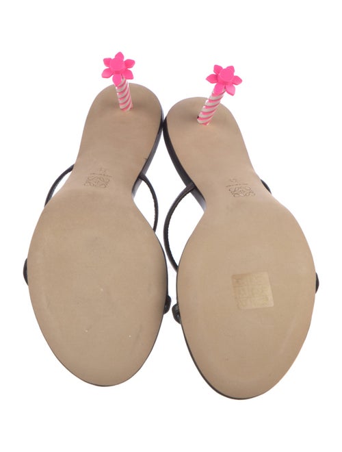 Loewe Leather Slides