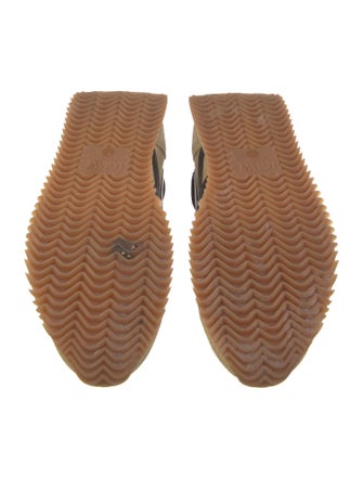 Loewe Suede Printed Sneakers