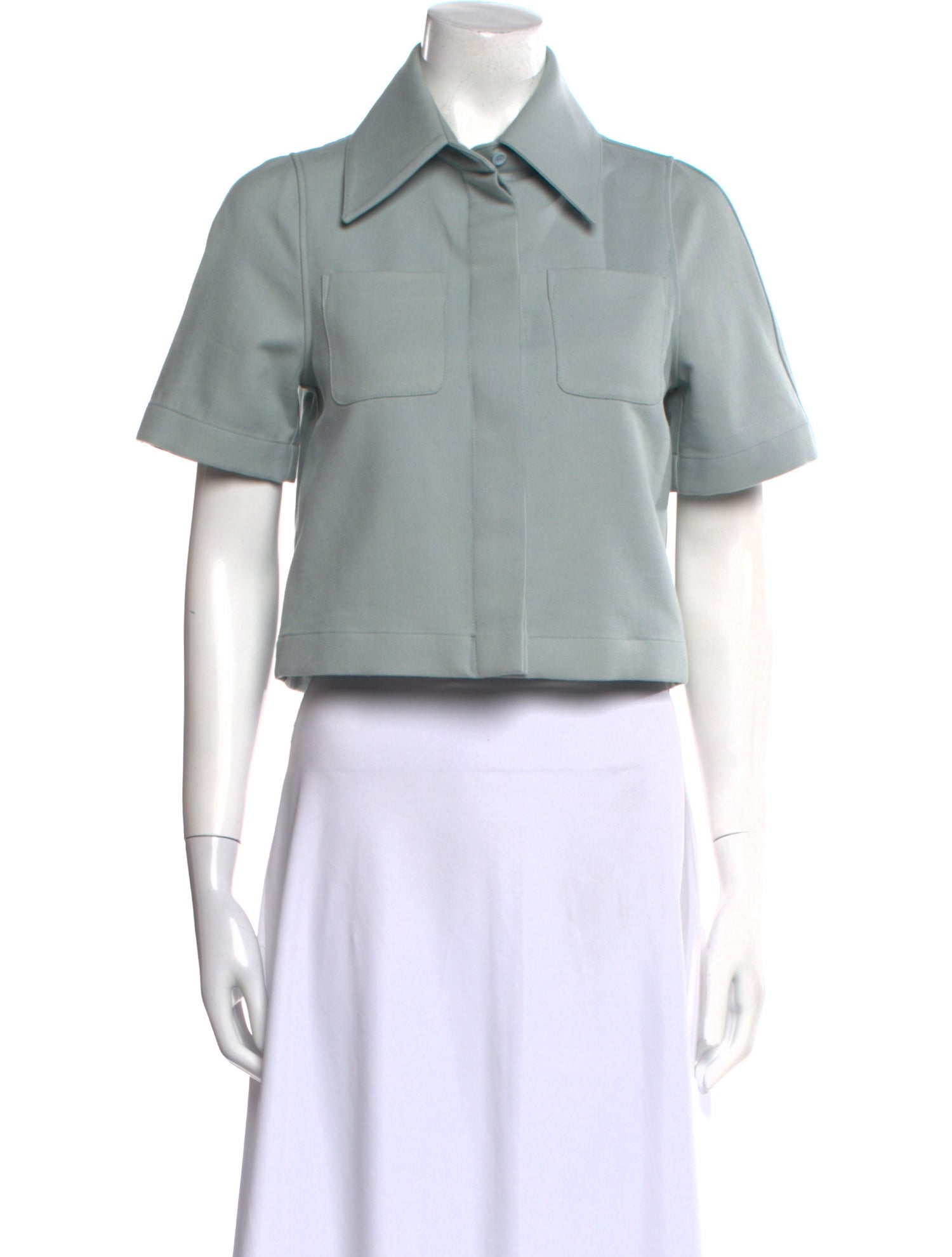 Loewe Short Sleeve Crop Top