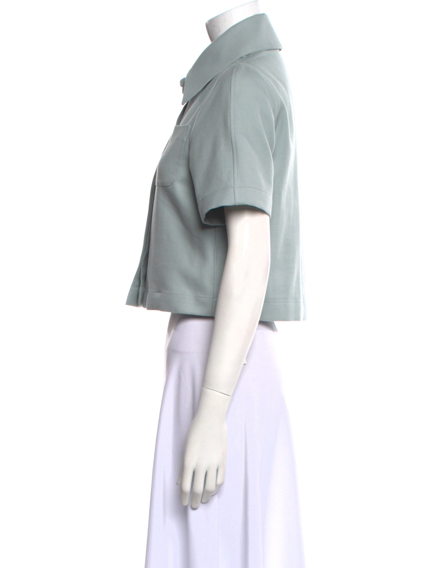 Loewe Short Sleeve Crop Top
