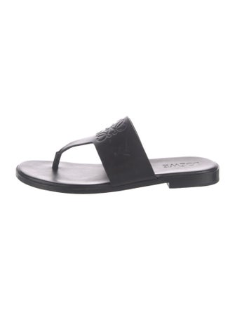 Loewe Leather Slides