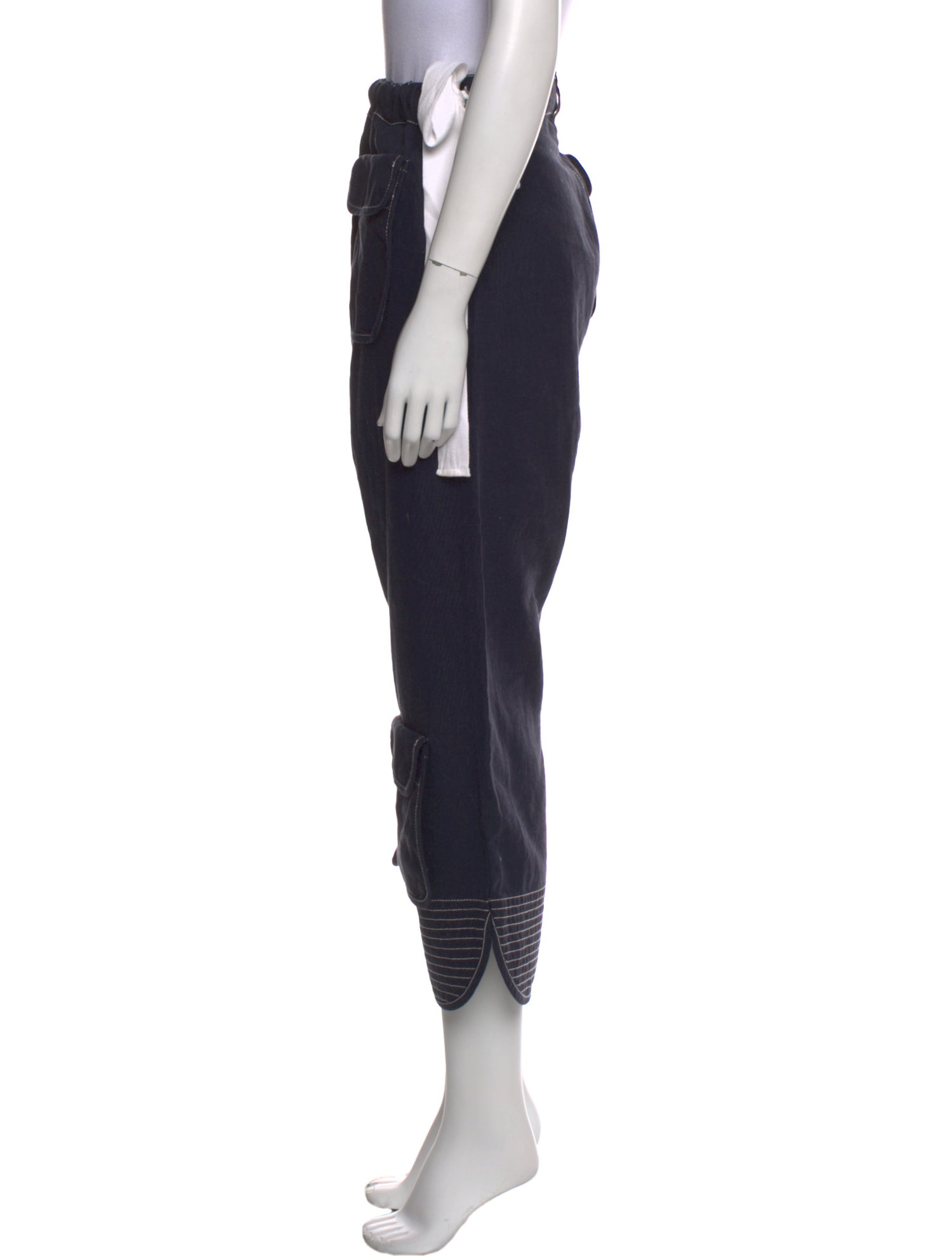 Loewe Linen Wide Leg Pants