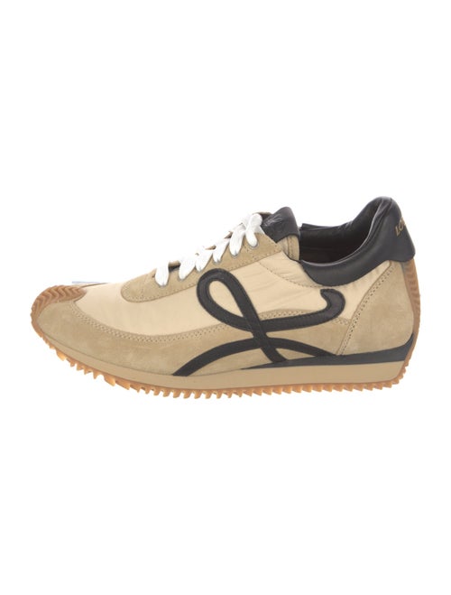Loewe Suede Printed Sneakers