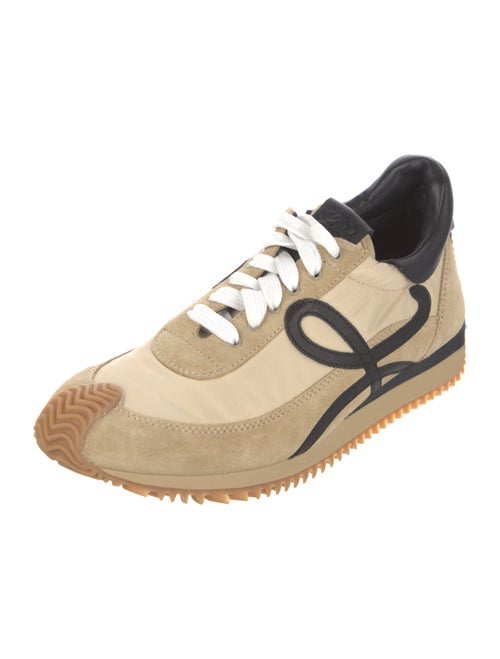 Loewe Suede Printed Sneakers