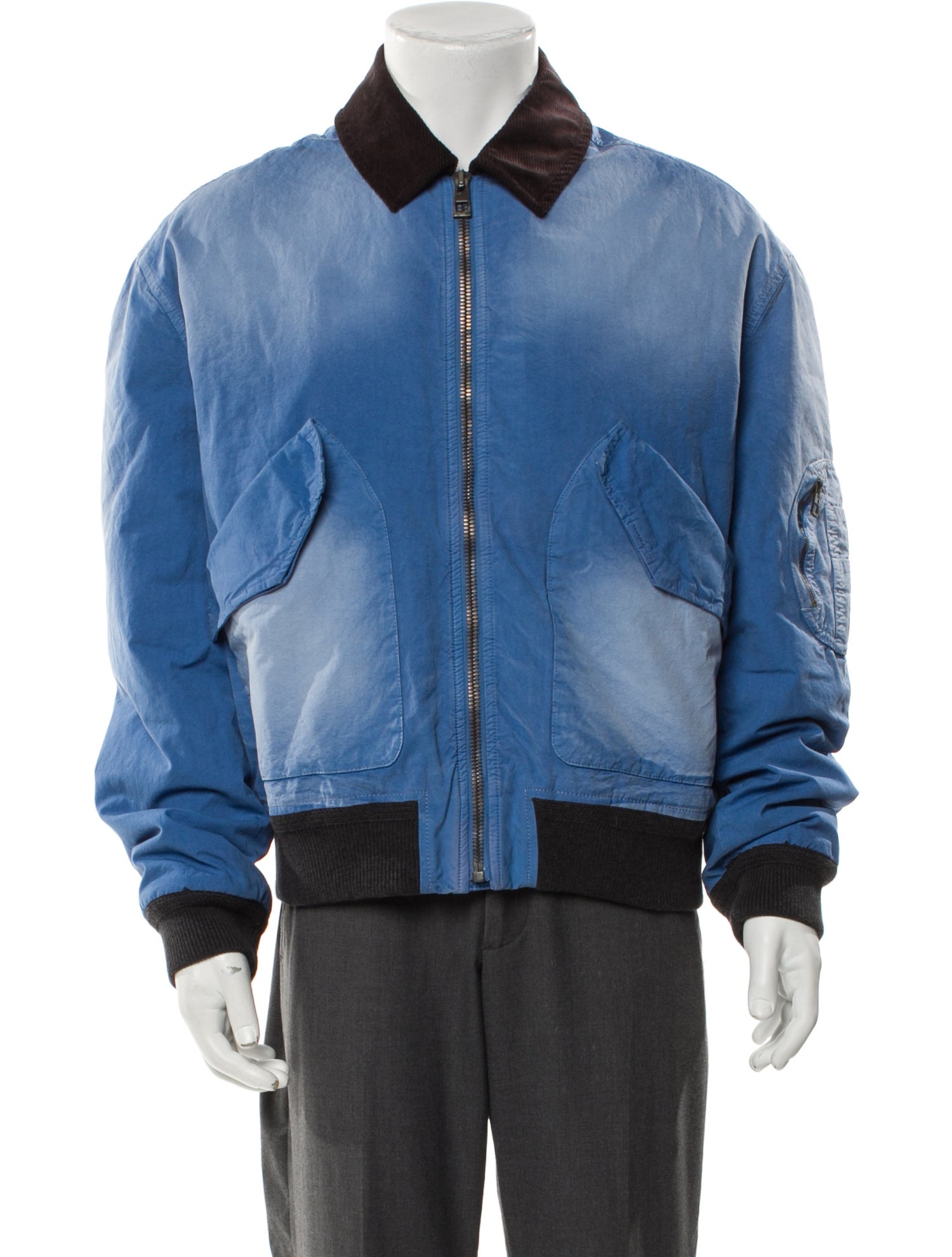 Loewe Colorblock Pattern Denim Jacket w/ Tags