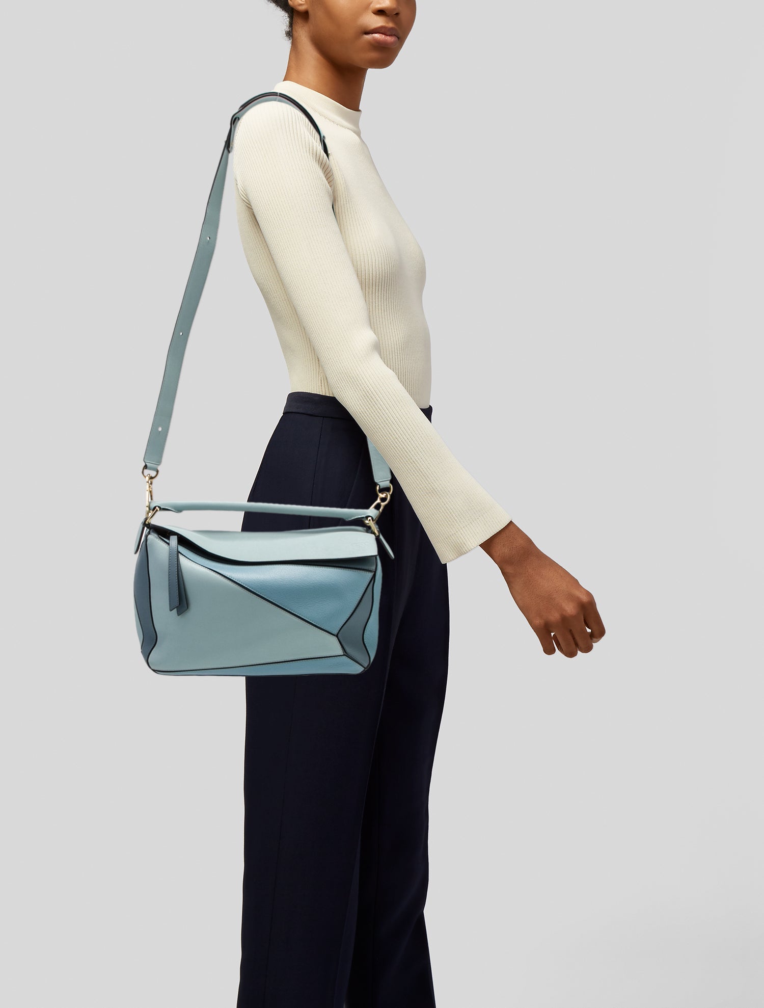 Loewe Leather Puzzle Medium