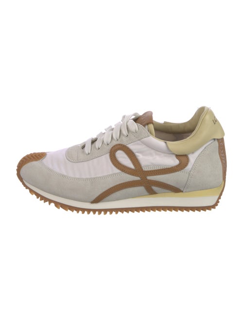 Loewe Suede Printed Sneakers