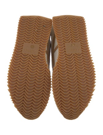 Loewe Suede Printed Sneakers